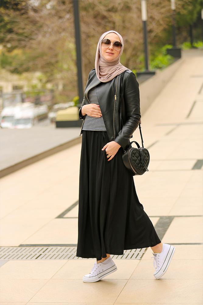 Comment porter des robes longues en hiver !