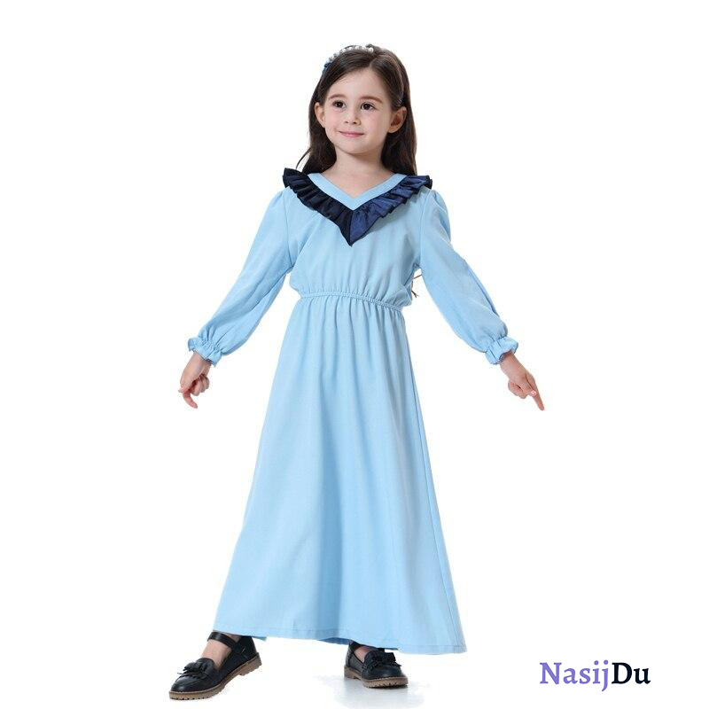 Robe à manches longues pour fille